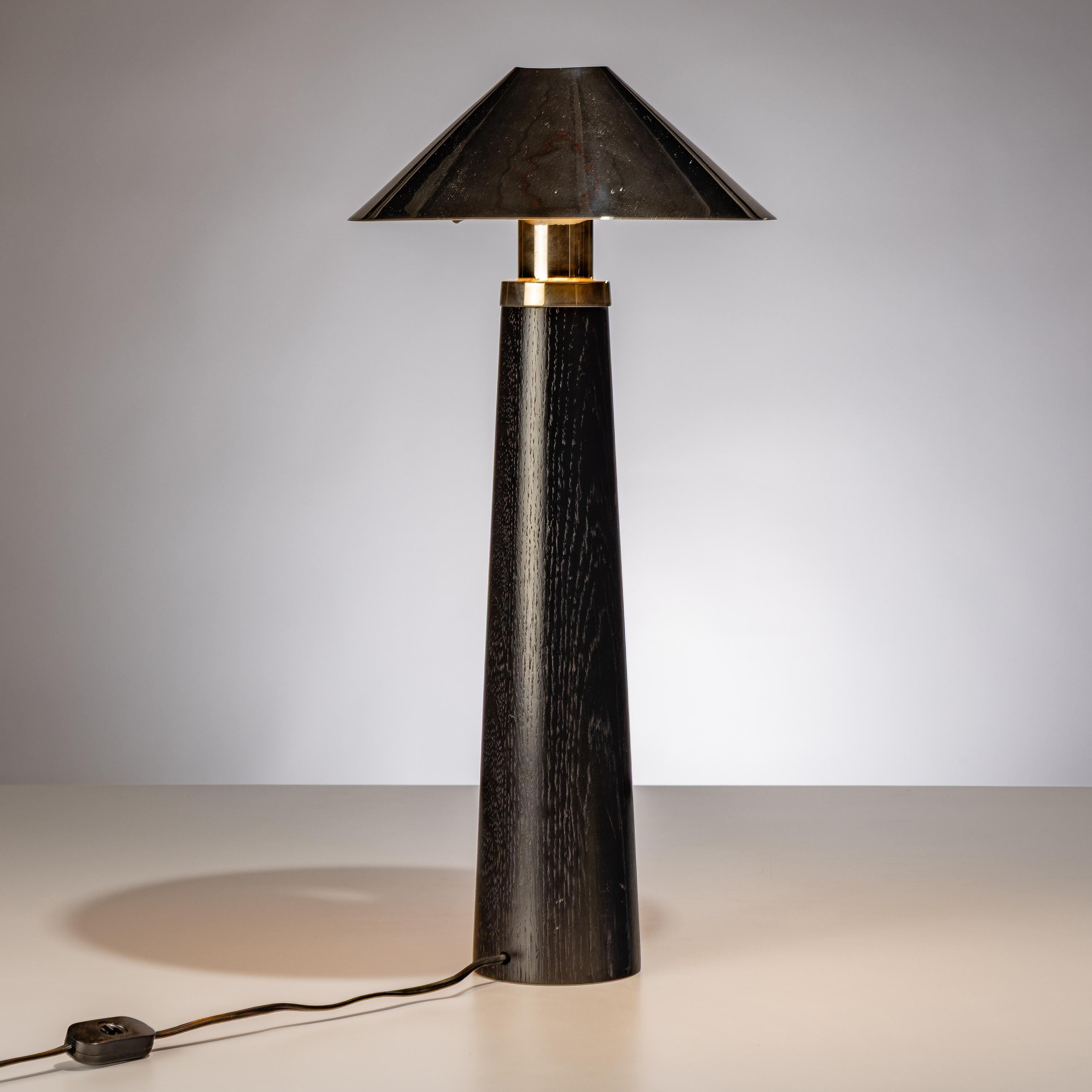 Karl Springer (German-American, 1931–1991) — Lighthouse Table Lamp
