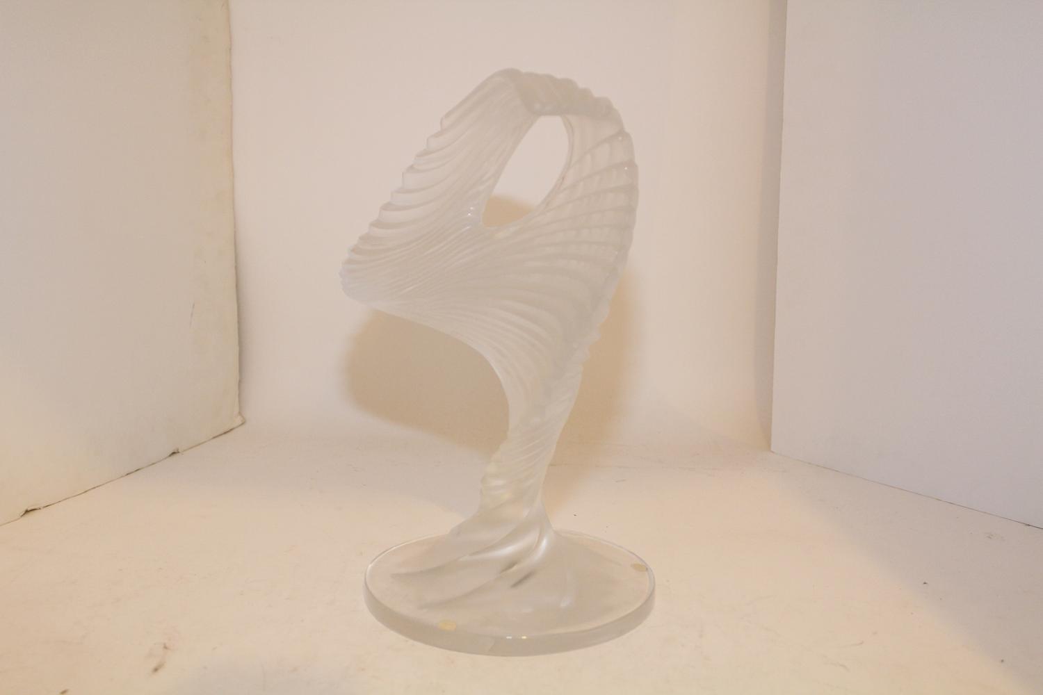 A Lalique Sculpture Height 13 1/4 inches. — SECOND HALF 20TH CENTURY