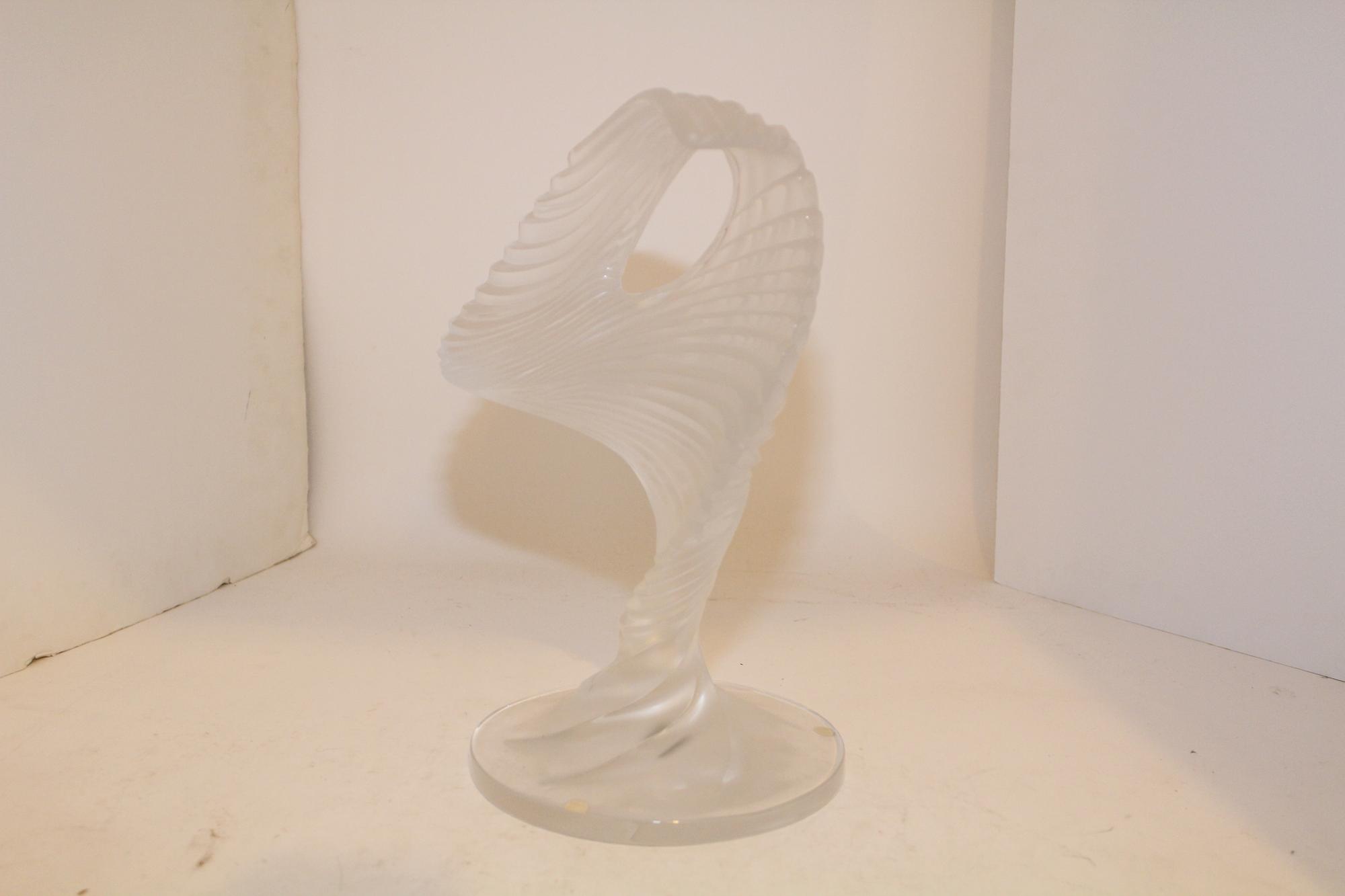 A Lalique Sculpture Height 13 1/4 inches. — SECOND HALF 20TH CENTURY
