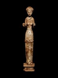 A Roman Bone Doll or Figure of Venus