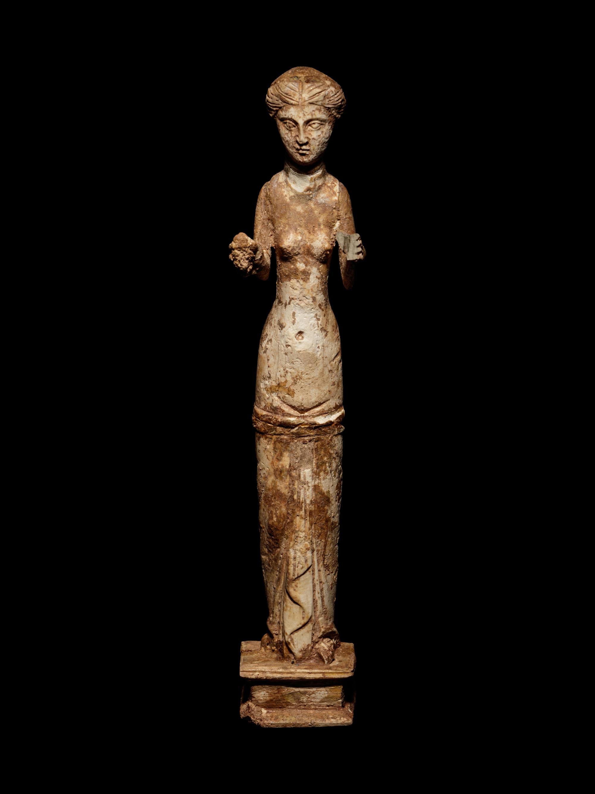 A Roman Bone Doll or Figure of Venus