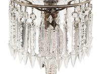 An American Cut Glass Table Lamp