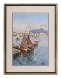 The Bay of Naples and Vesuvius