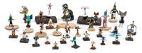 A Group of Native American Kachina Dolls Height of tallest 1 1/4 inches. — Various Makers