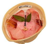 William J. Plumed Cap & Fascinator Pieces