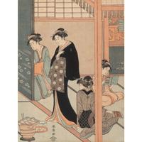 Three Japanese Woodblock Prints