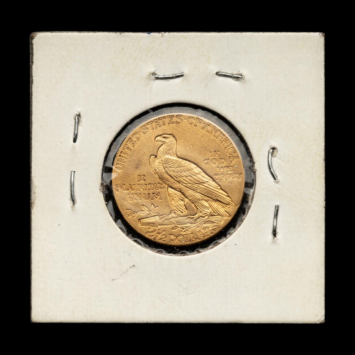 A 1915 Indian Head $2.50 Gold Coin