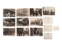 [HARDING, Warren G. (1865-1923)]. A large group of campaign, presidential, and funeral ephemera, including candid campaign photographs, comprising: