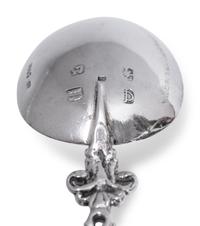 A Group of Silver Christening Spoons