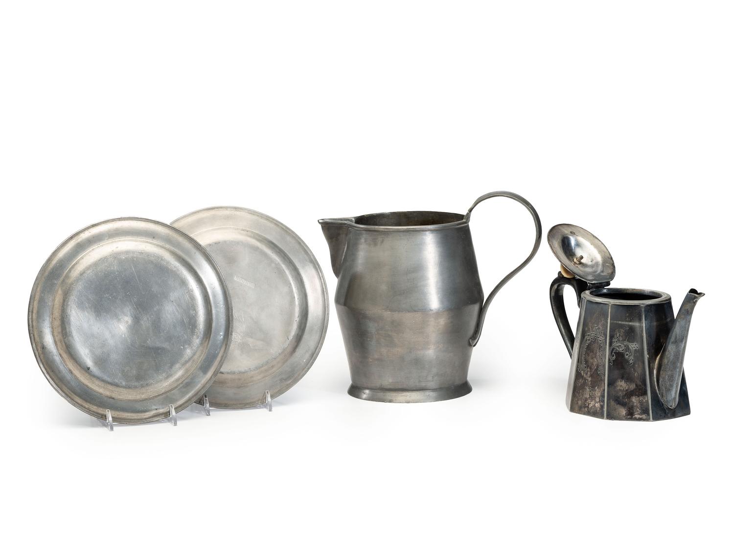 Four Metalware Articles