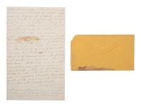 [CIVIL WAR]. Letter to Capt. Fogler of the famed 20th Maine, speculating about CSA poisoning bullets