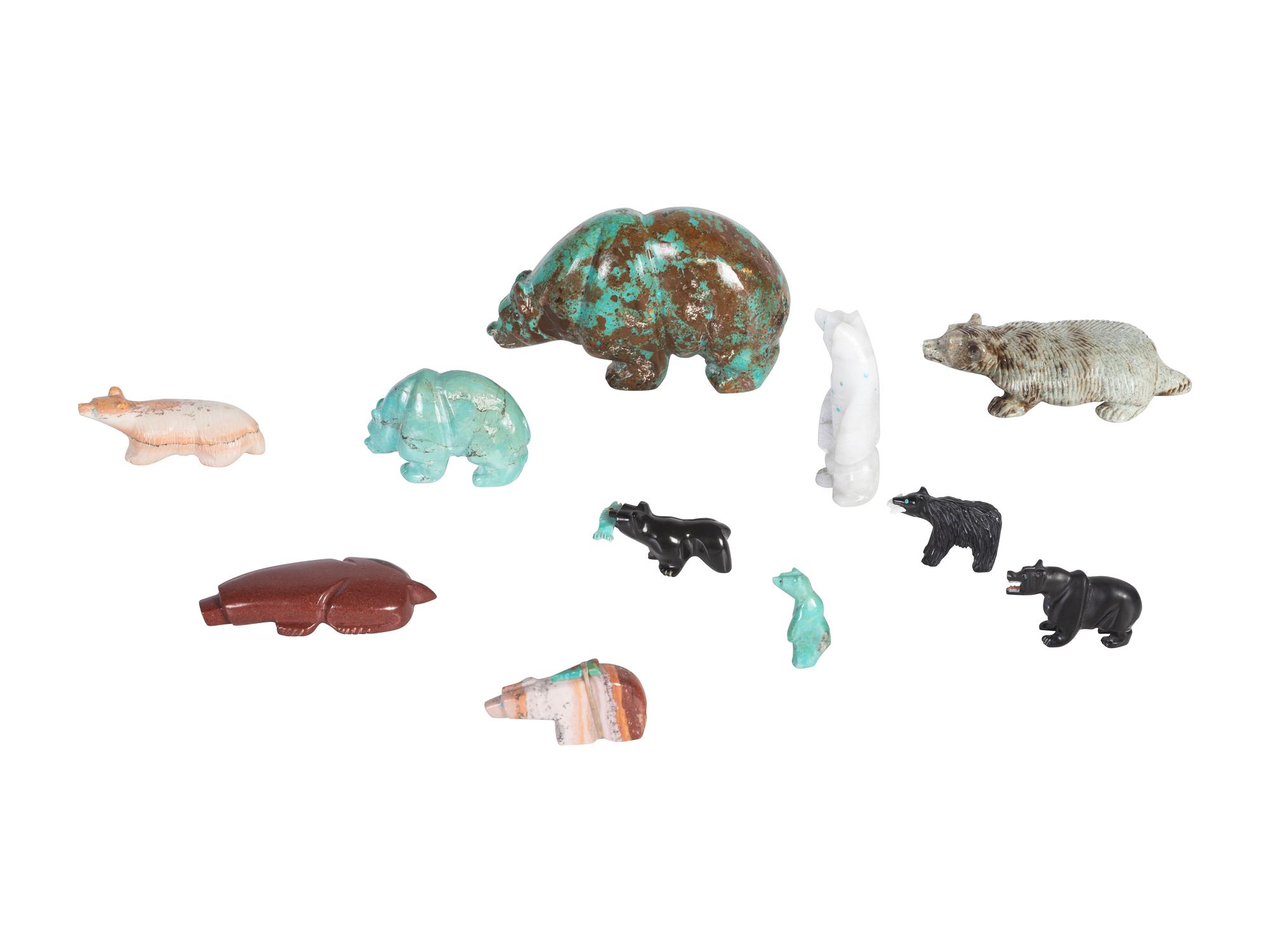 Zuni Carved Fetishes