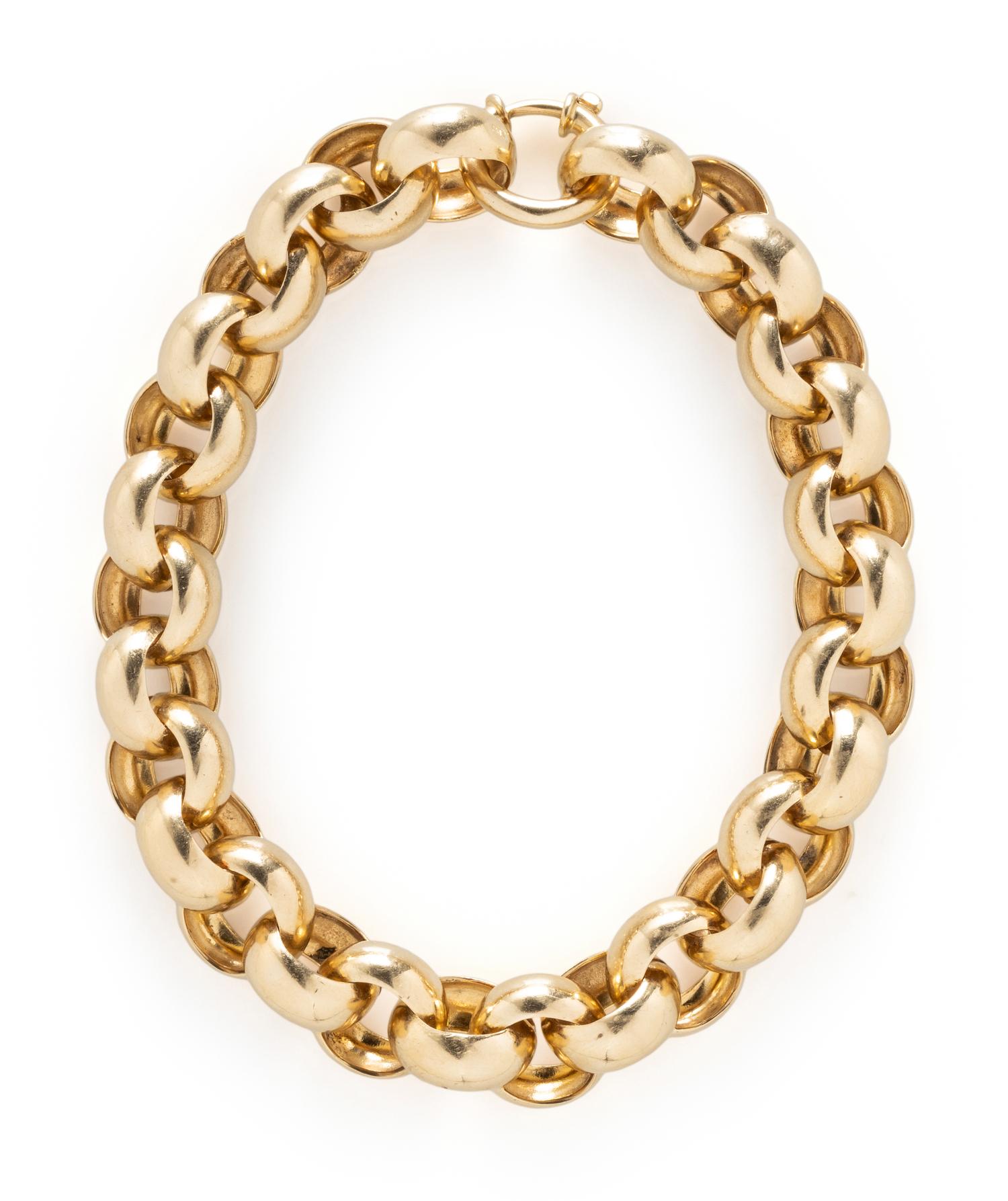 YELLOW GOLD CONVERTIBLE NECKLACE/BRACELET