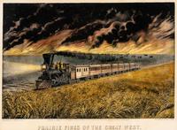 [AMERICANA - CURRIER & IVES]. A group of 7 small format lithographs, comprising: