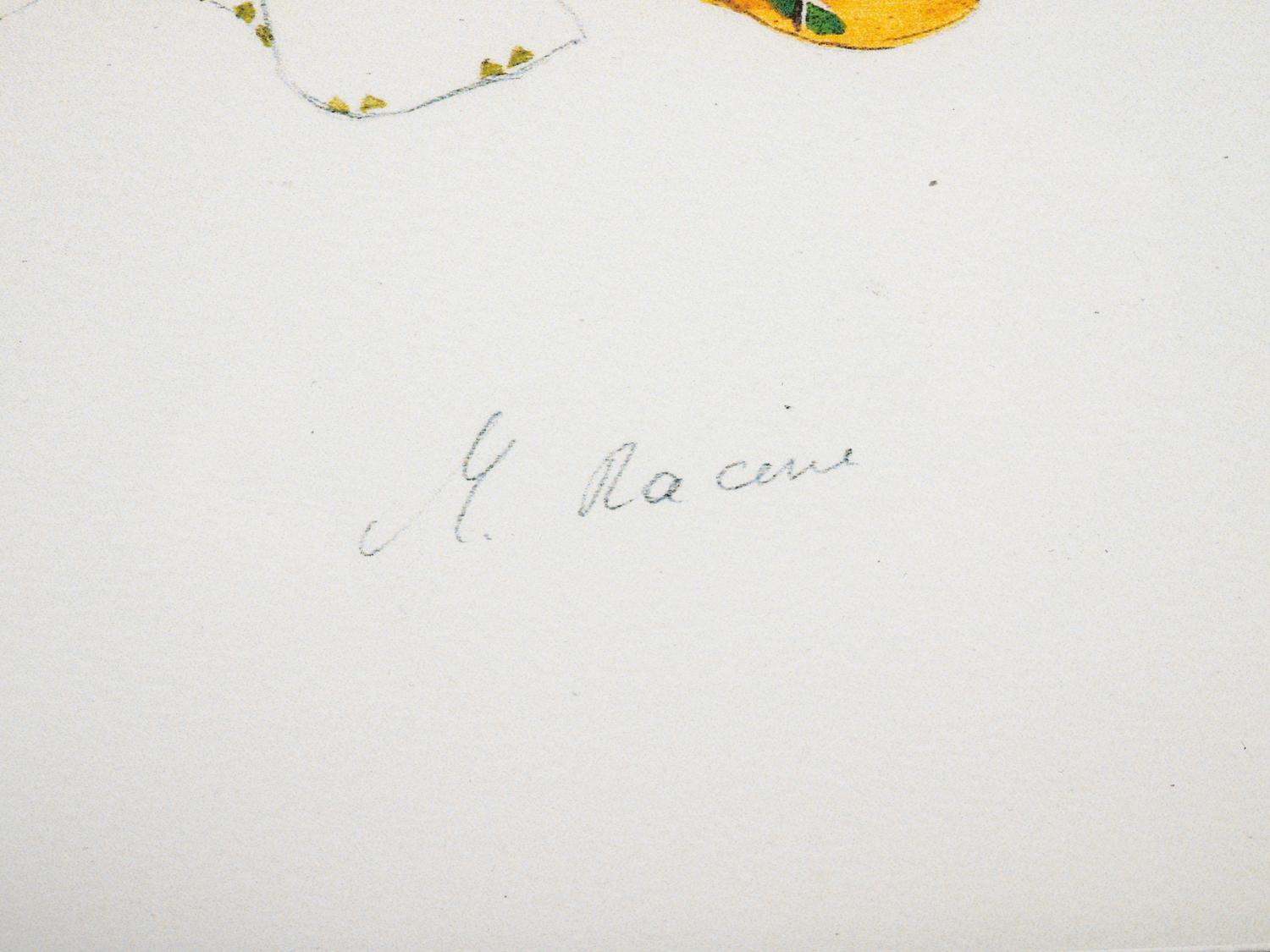Three Framed Works on Paper