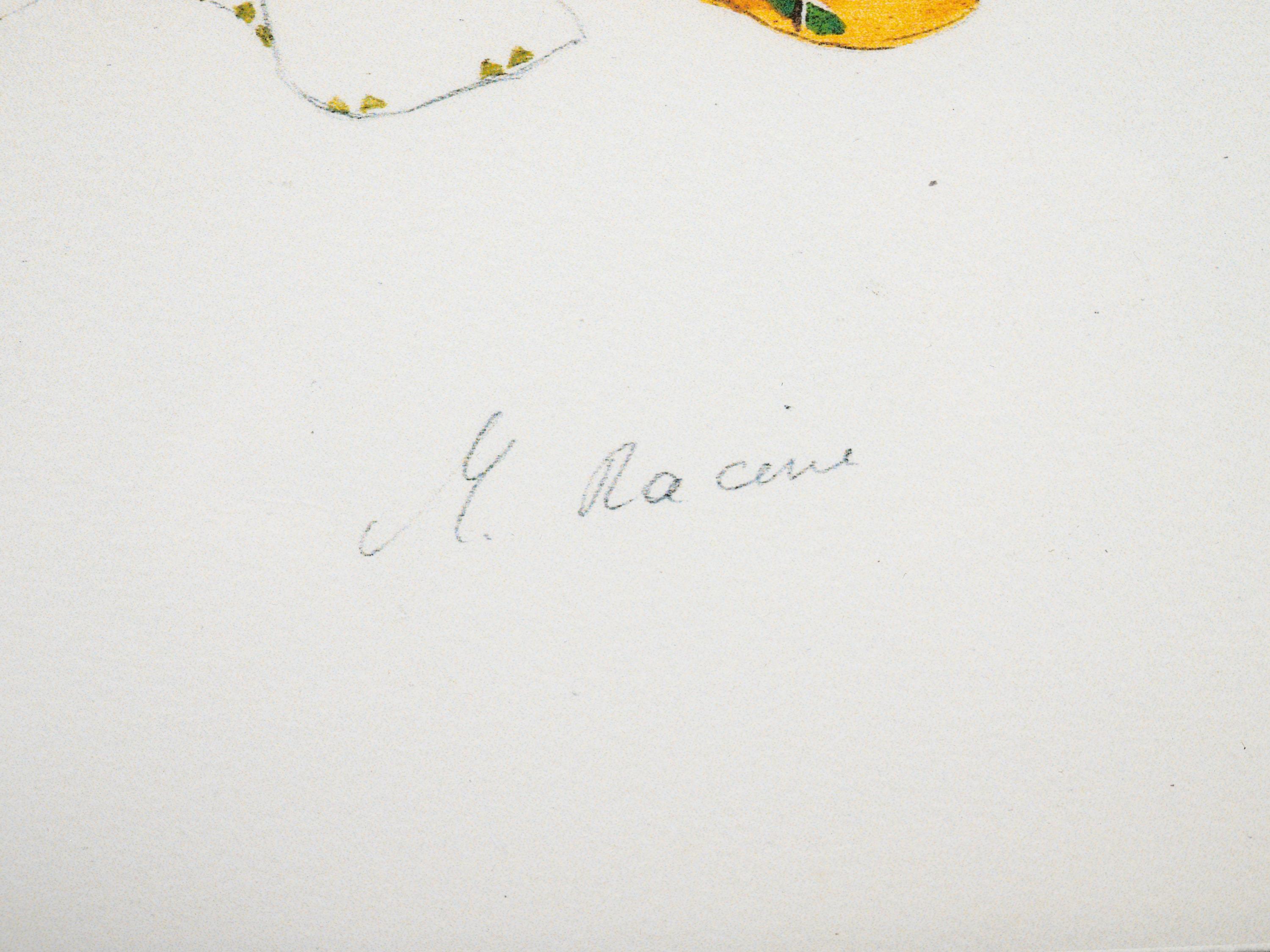 Three Framed Works on Paper