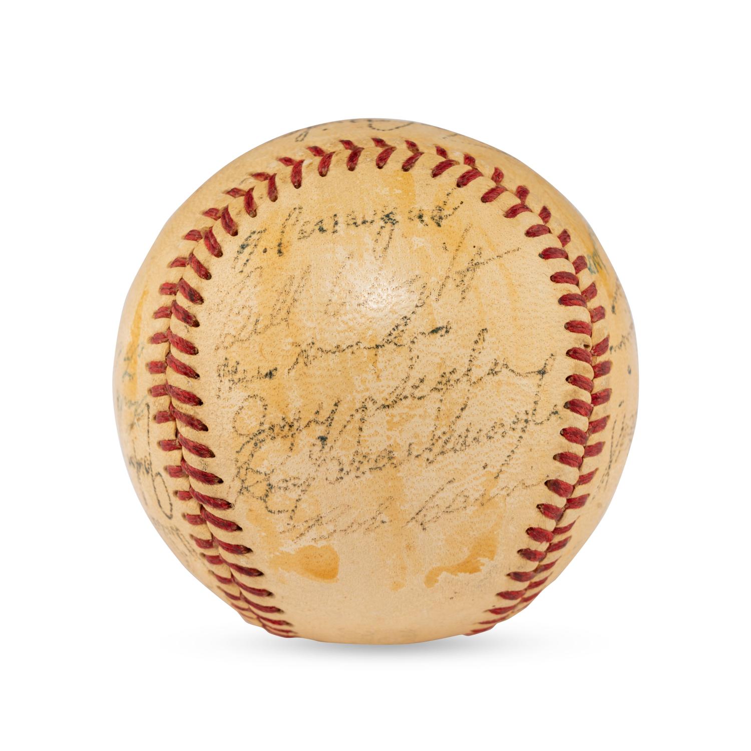 A 1950 Chicago White Sox Team Signed Autograph Baseball