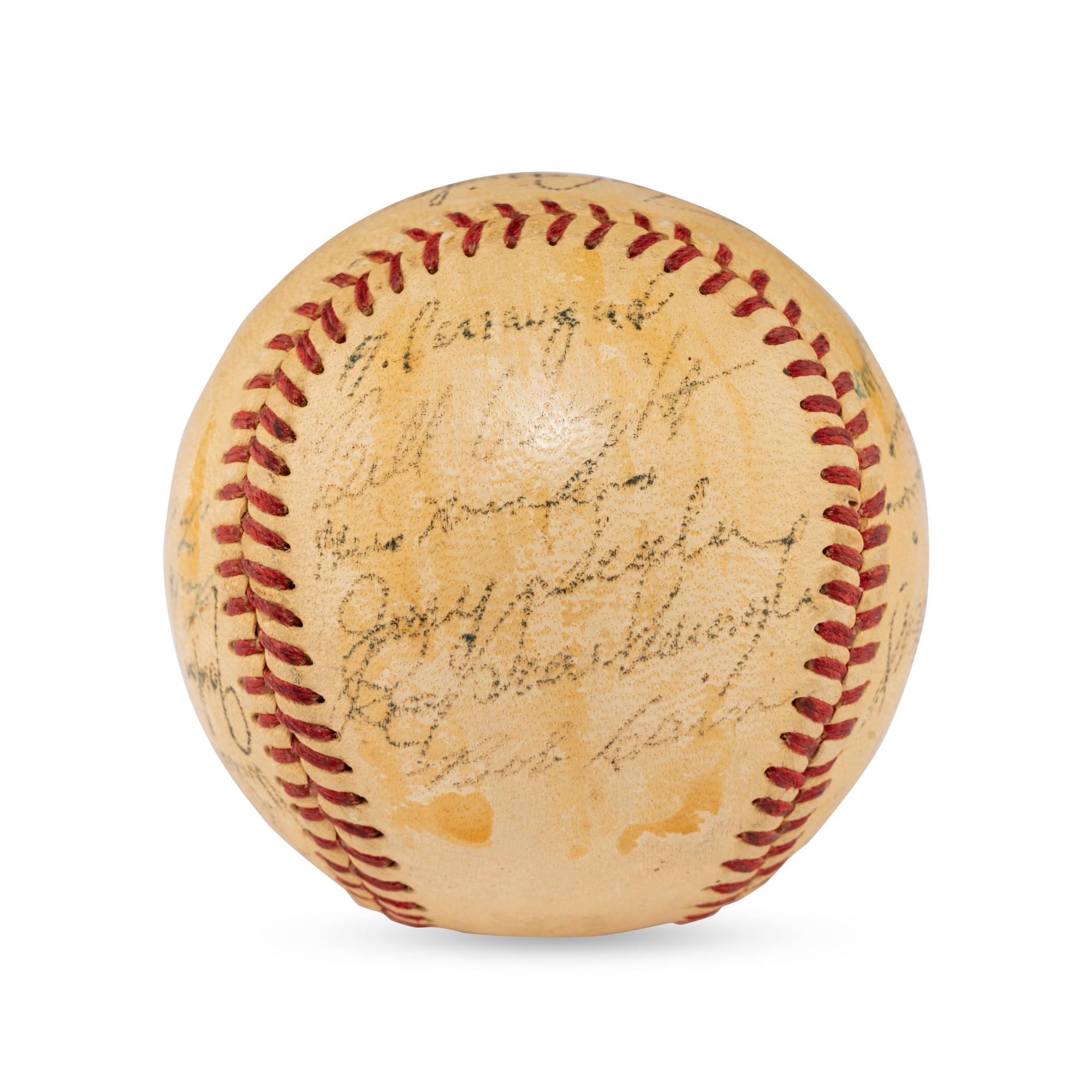 A 1950 Chicago White Sox Team Signed Autograph Baseball