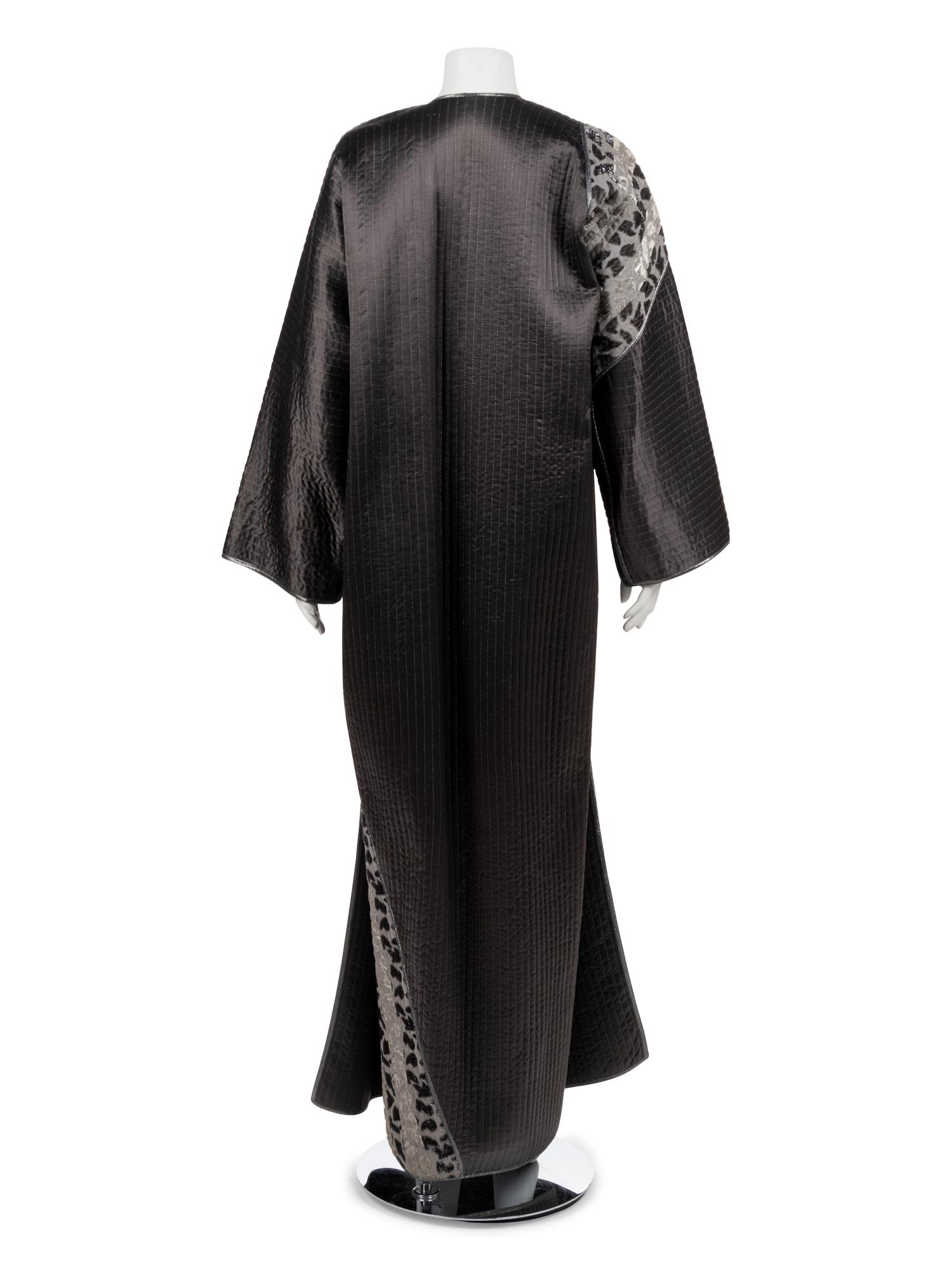 Geoffrey Beene Evening Dress with Coat, 1980-90s
