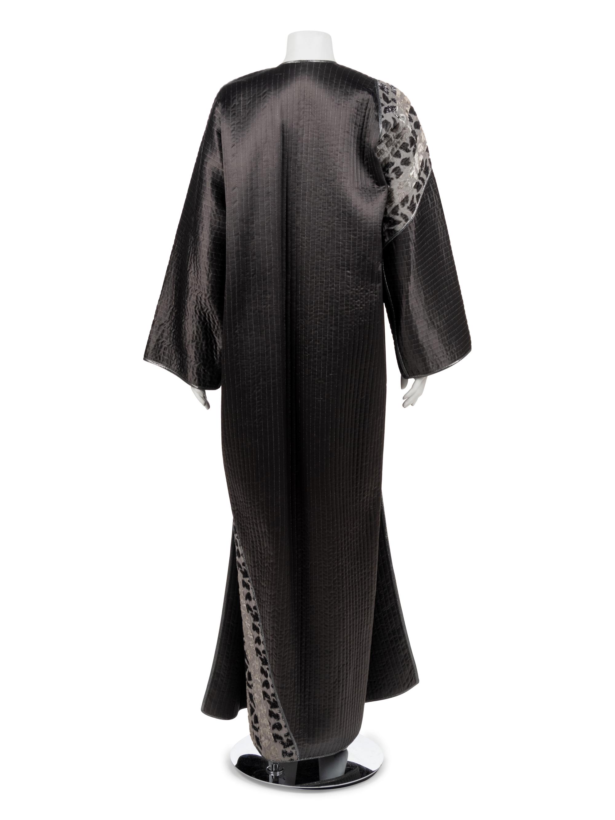 Geoffrey Beene Evening Dress with Coat, 1980-90s