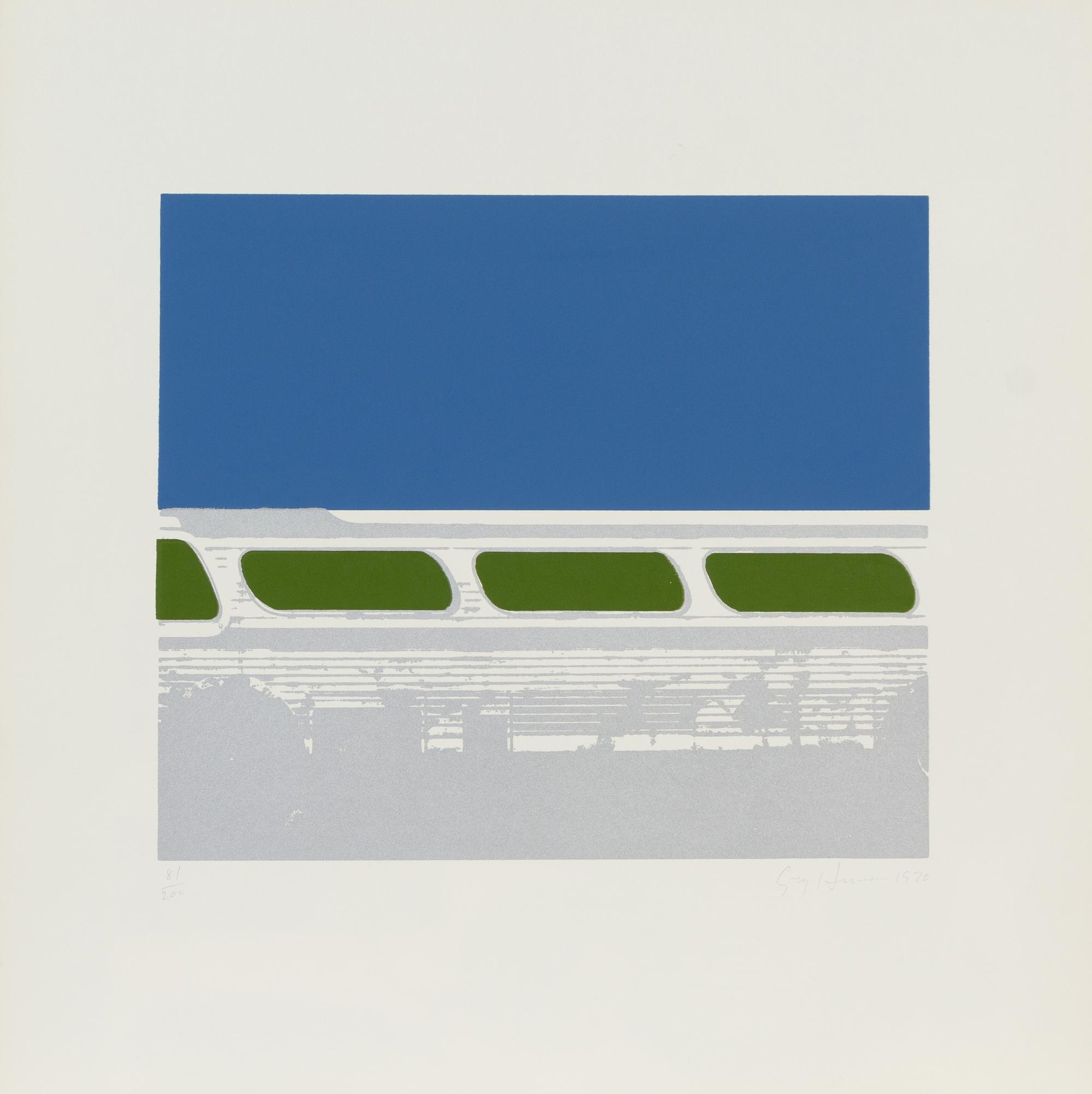 Various Artists, (American, 20th century), Screen Prints 1970 (Good Lion SAIC screen print portfolio), 1970 (partial portfolio) togethe