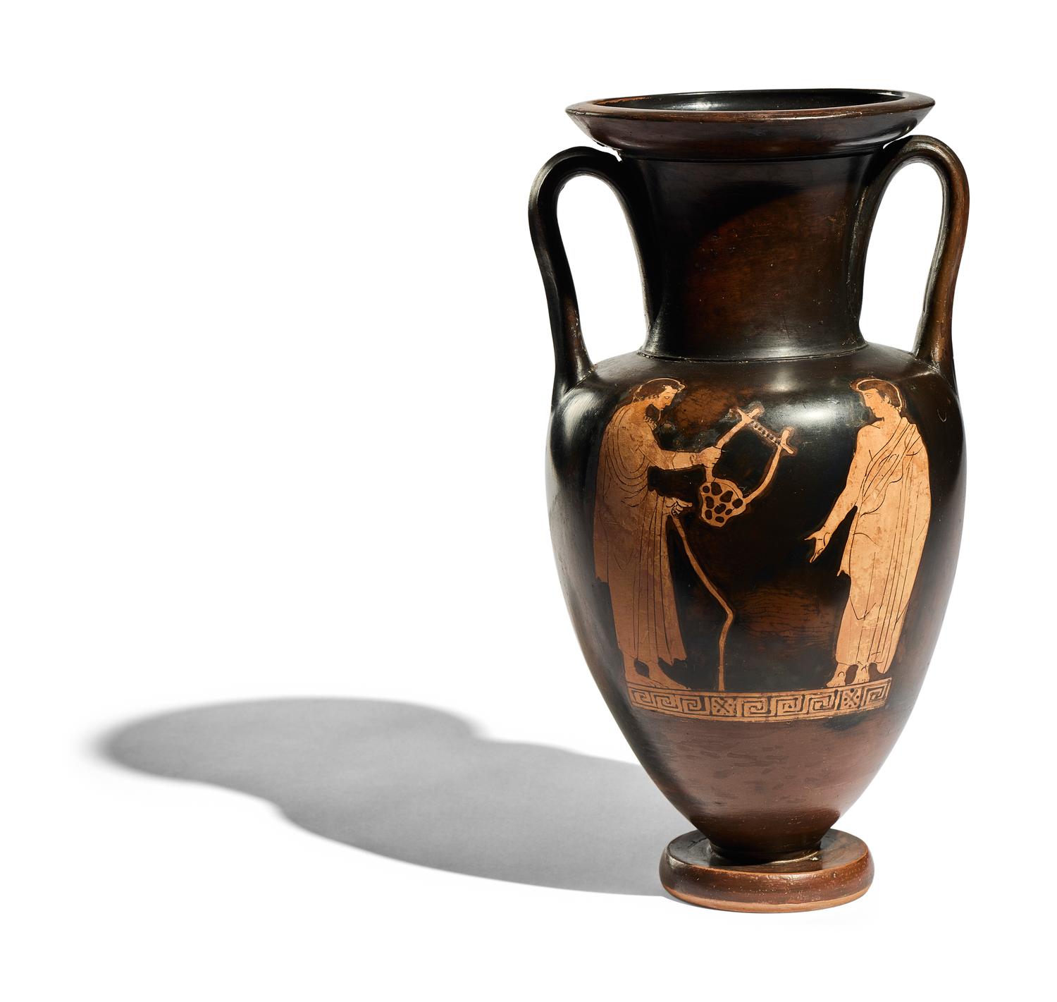 An Attic Red-Figured Nolan Amphora
