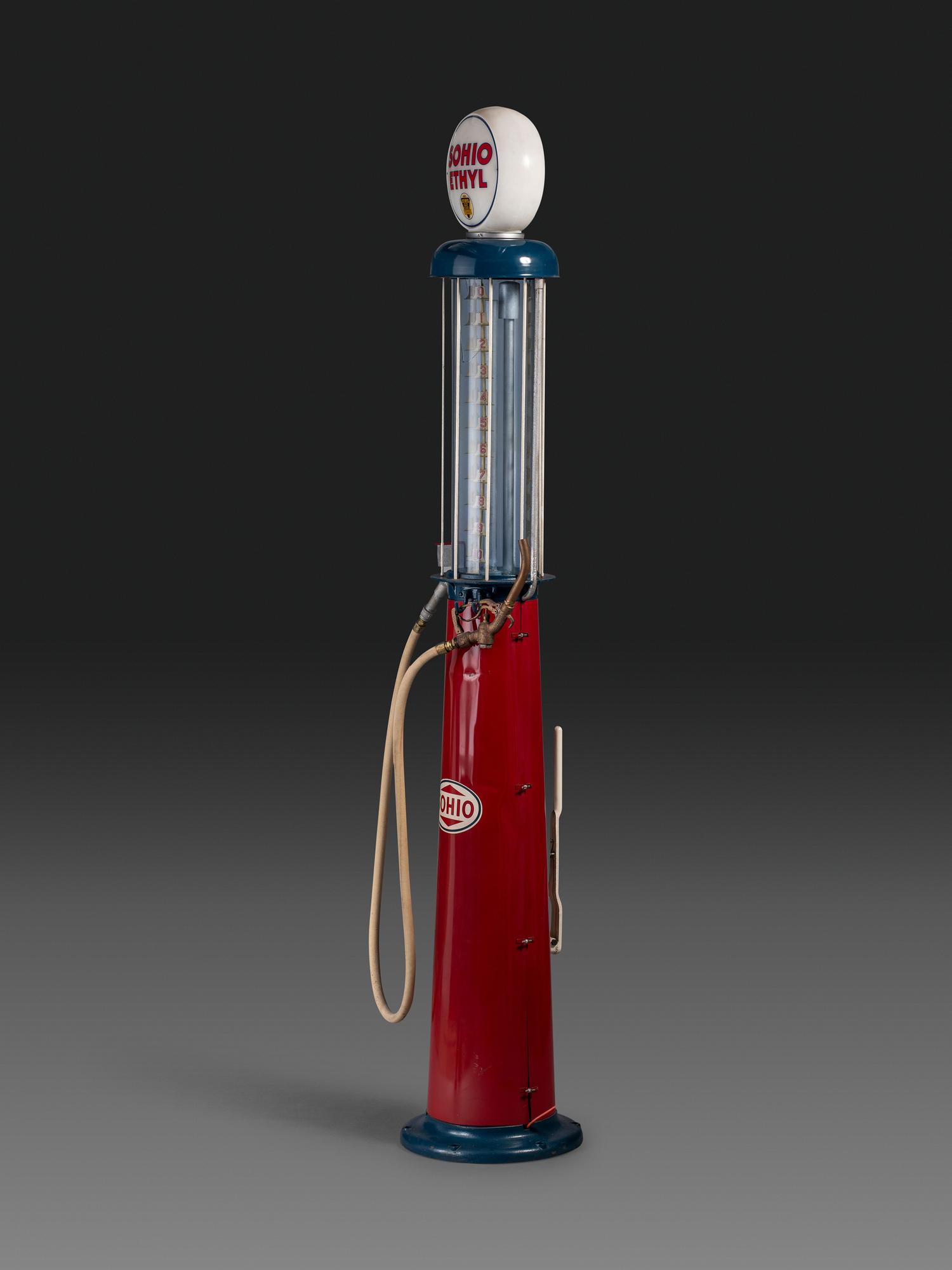 A Sohio Gravity Gasoline Pump