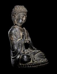 A Chinese Bronze Buddha