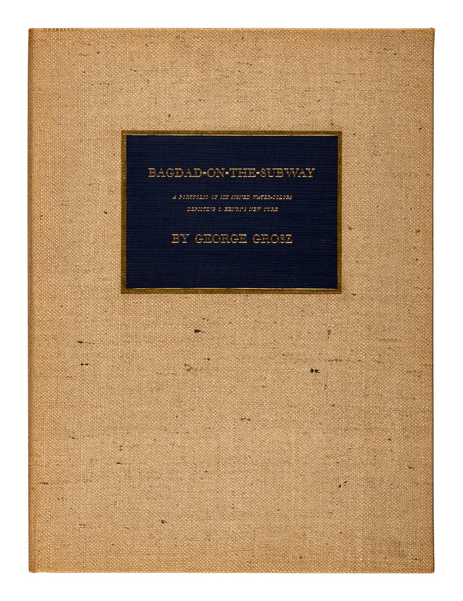 Bagdad-on-the-Subway: A Portfolio of Six Signed Water-Colors Depicting O'Henry's New York