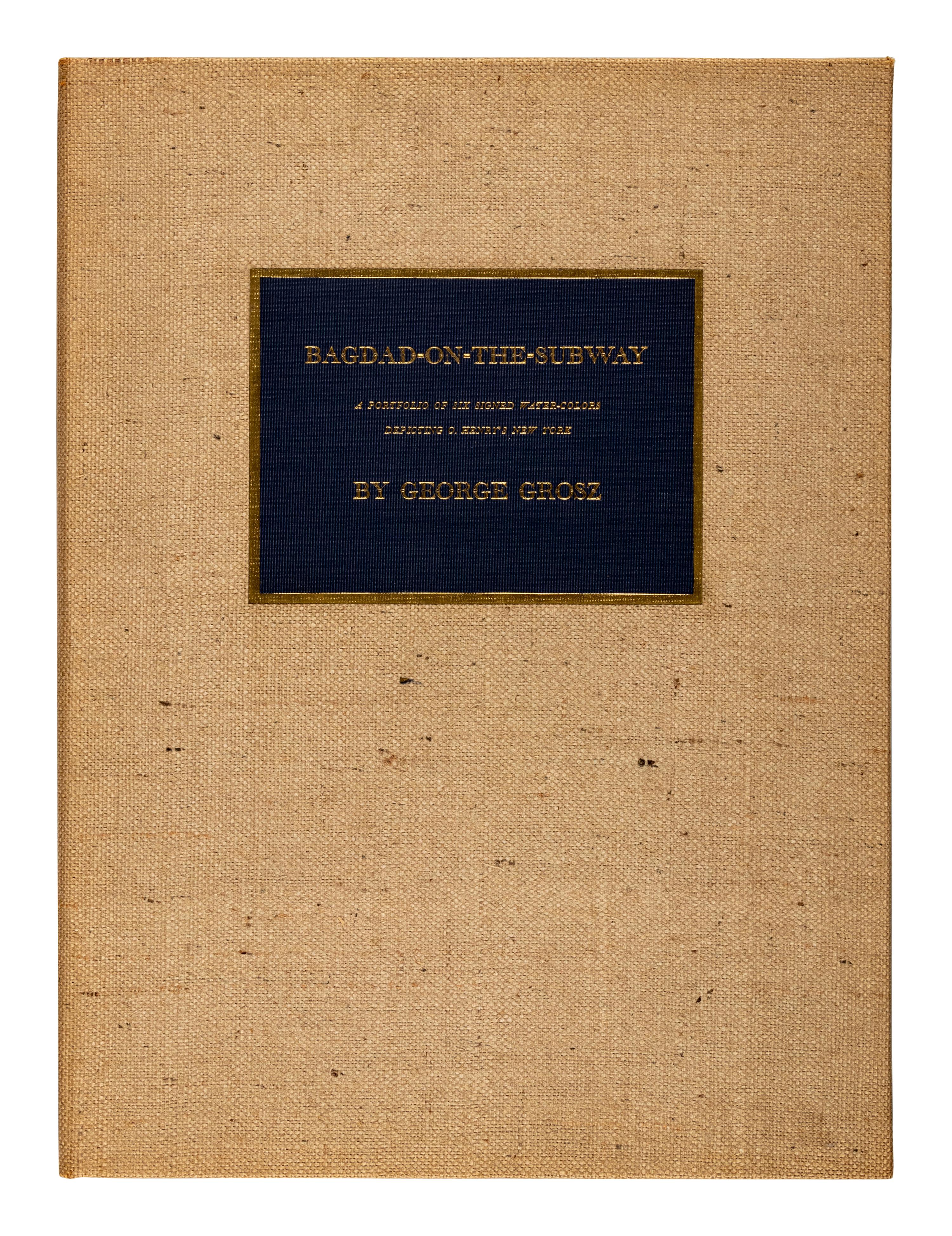 Bagdad-on-the-Subway: A Portfolio of Six Signed Water-Colors Depicting O'Henry's New York