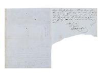[POLITICS]. Huzza! Huzza! The Country's risin' For Henry Clay and Frelinghuysen . Illustrated letter sheet. New York: Narine & Durant, 1844.