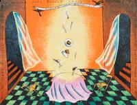 Hollis Sigler, (American, 1948-2001), Expect the Unexpected
