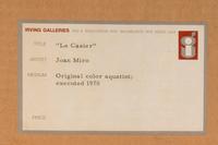 Le Caissier , 1969