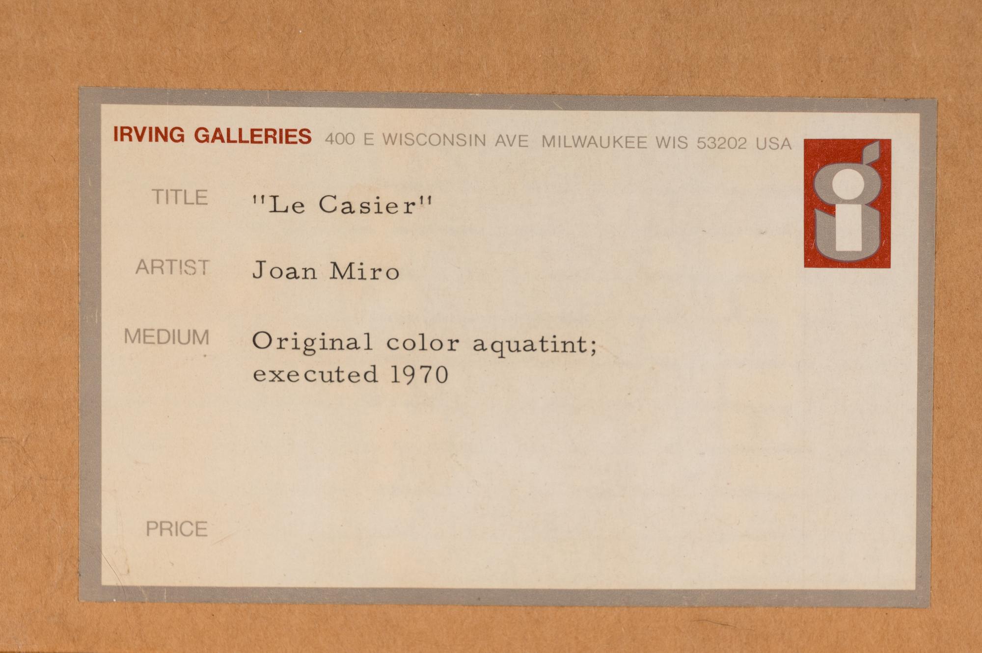 Le Caissier , 1969