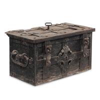 A Continental Iron Strong Box