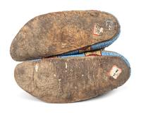 Sioux Beaded Hide Moccasins