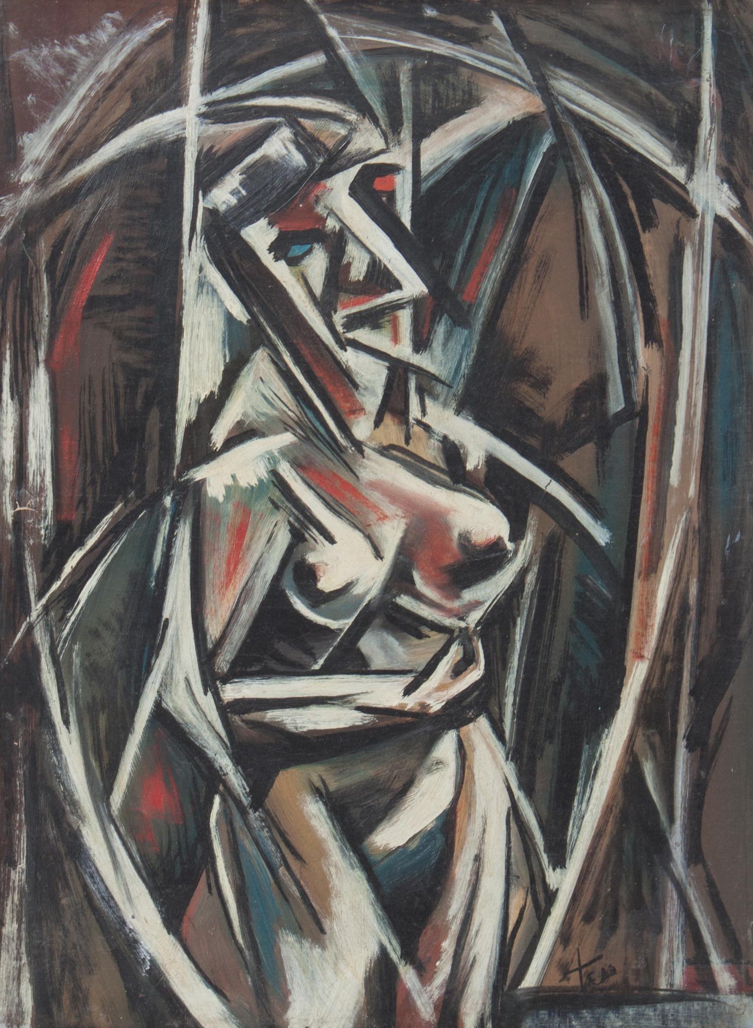 Melvin E. Tess, (Wisconsin, 1926-2016), Abstract I