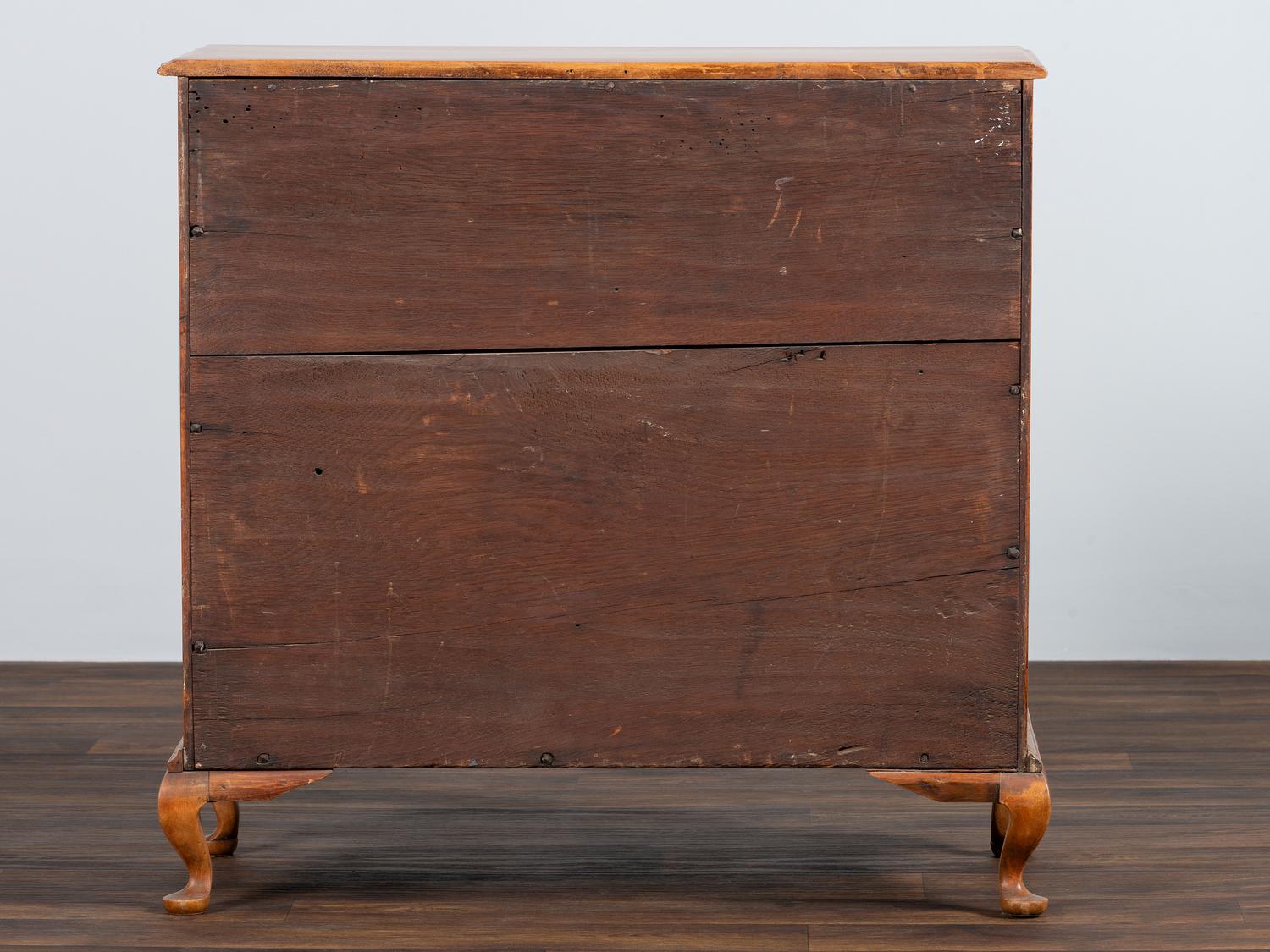 A Queen Anne Cherrywood Chest of Drawers