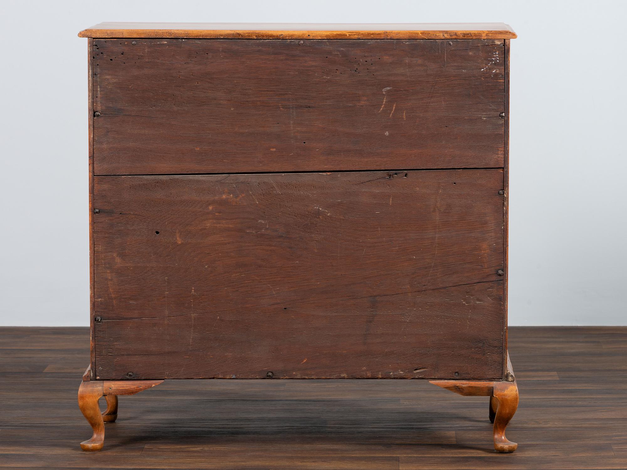 A Queen Anne Cherrywood Chest of Drawers