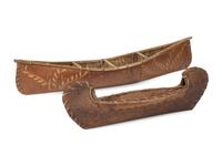 Northeastern Birchbark Model Canoes