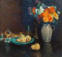 Still Life with Flowers and Pears