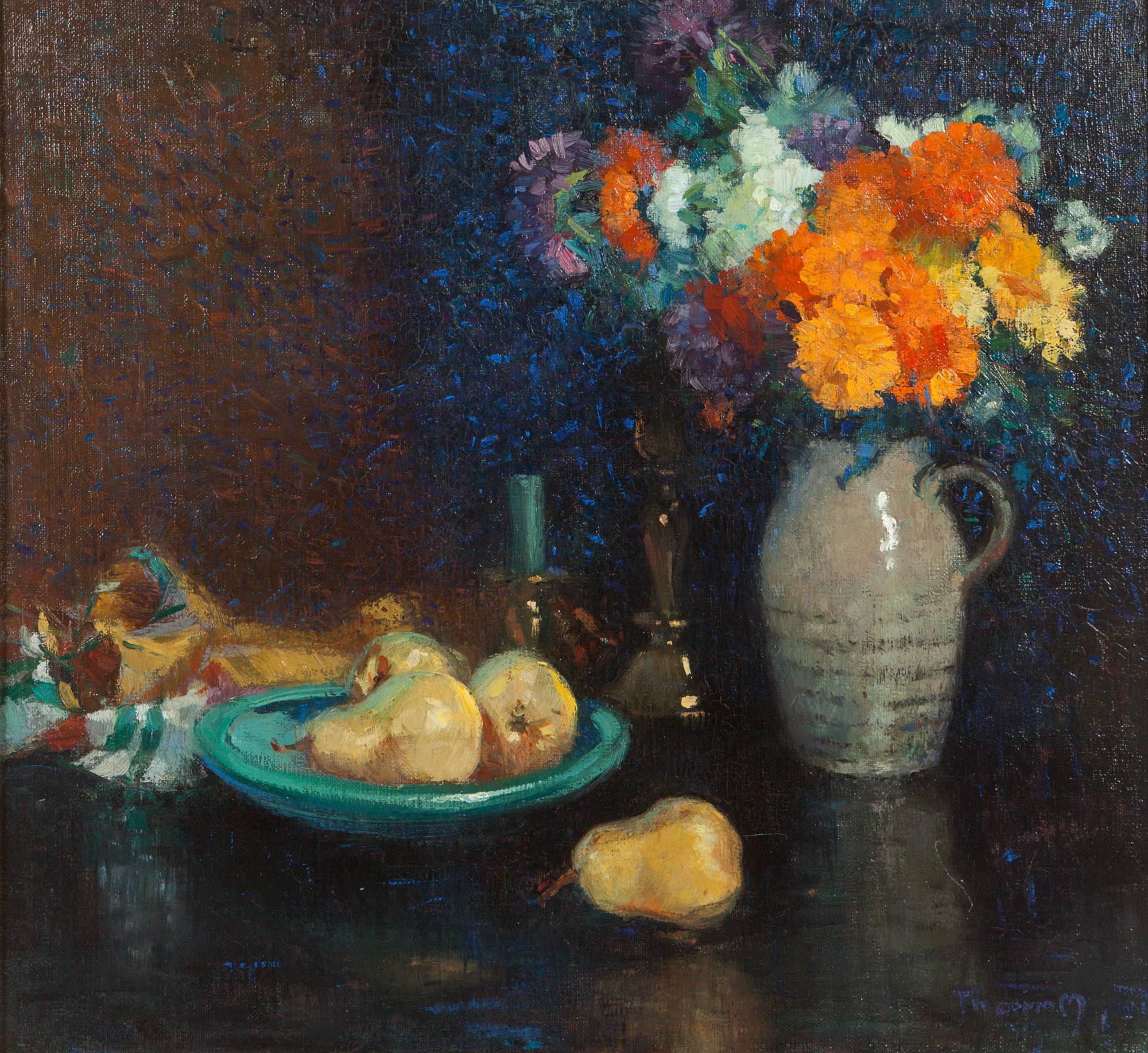 Still Life with Flowers and Pears