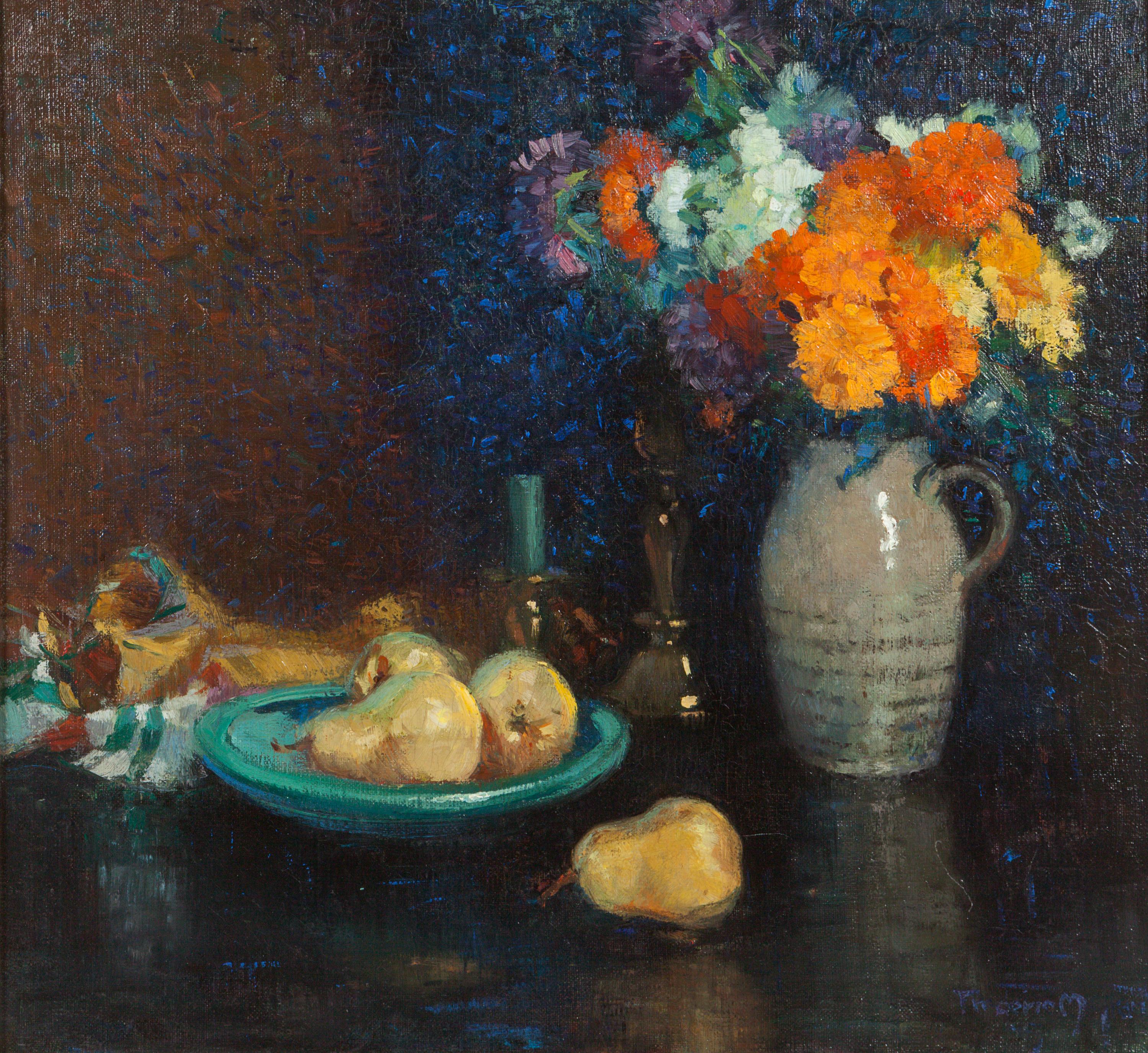 Still Life with Flowers and Pears