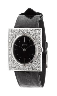 An 18 Karat White Gold and Diamond Ref. 918 Wristwatch, Piaget,