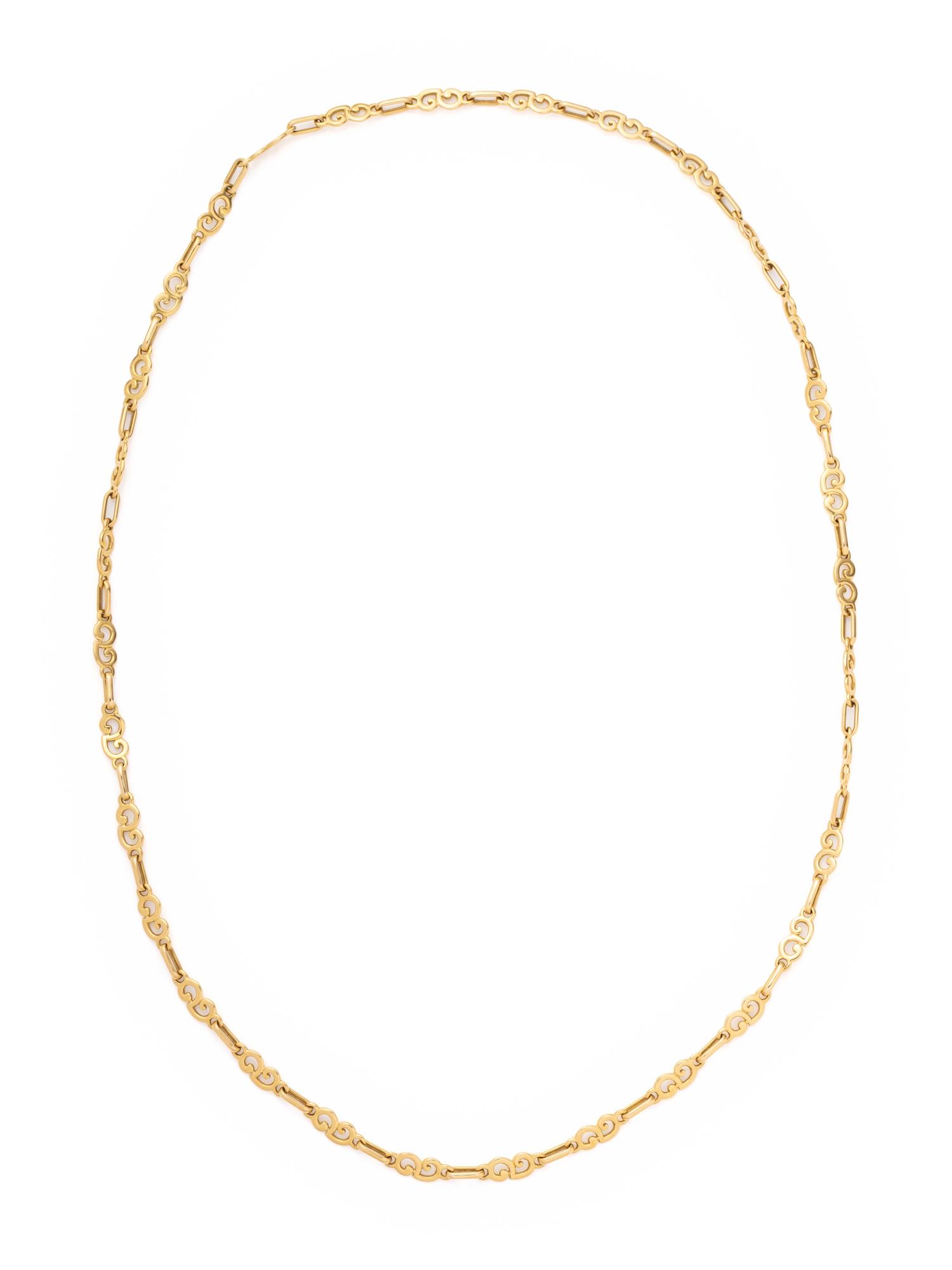 YELLOW GOLD NECKLACE