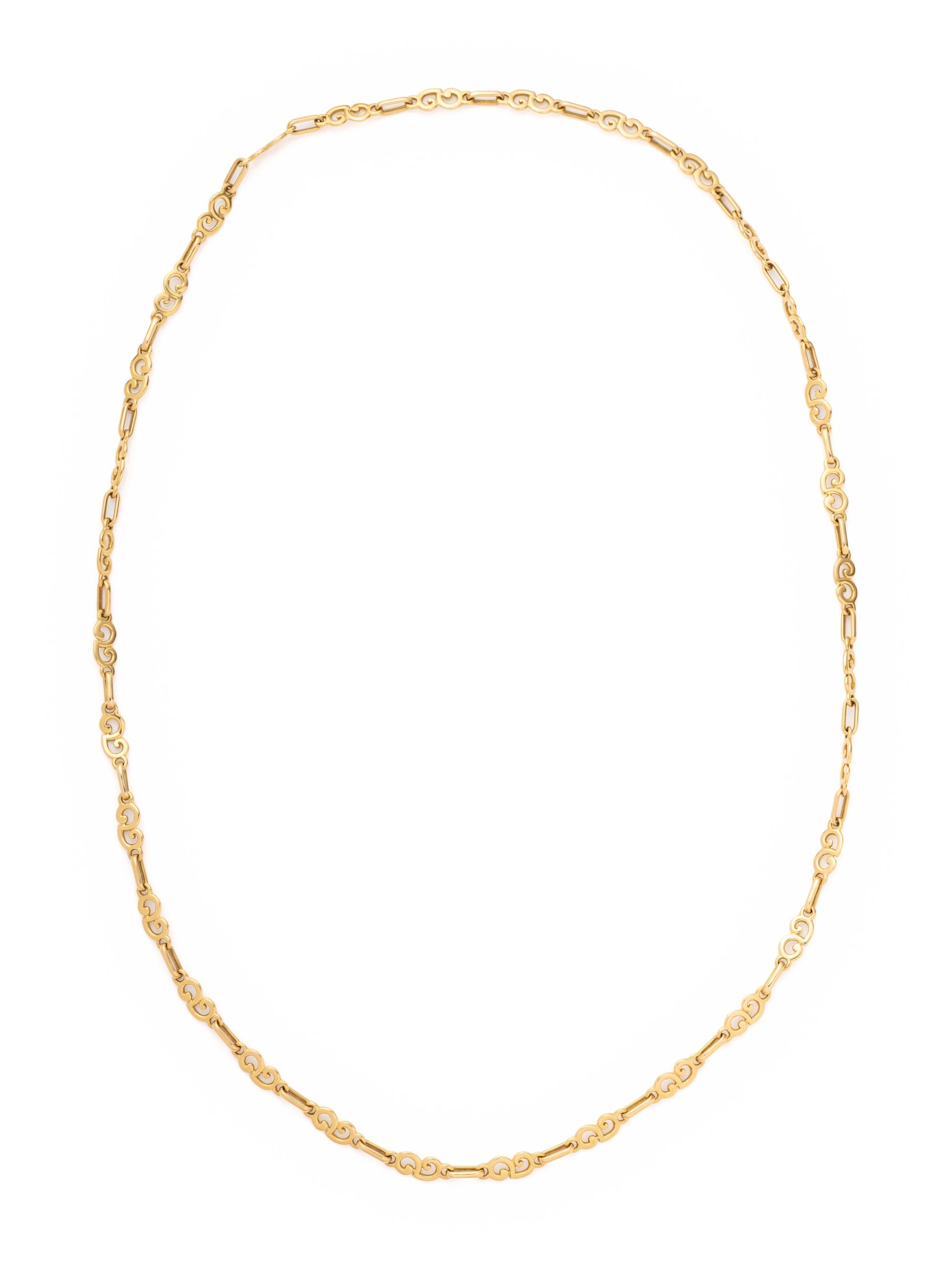 YELLOW GOLD NECKLACE