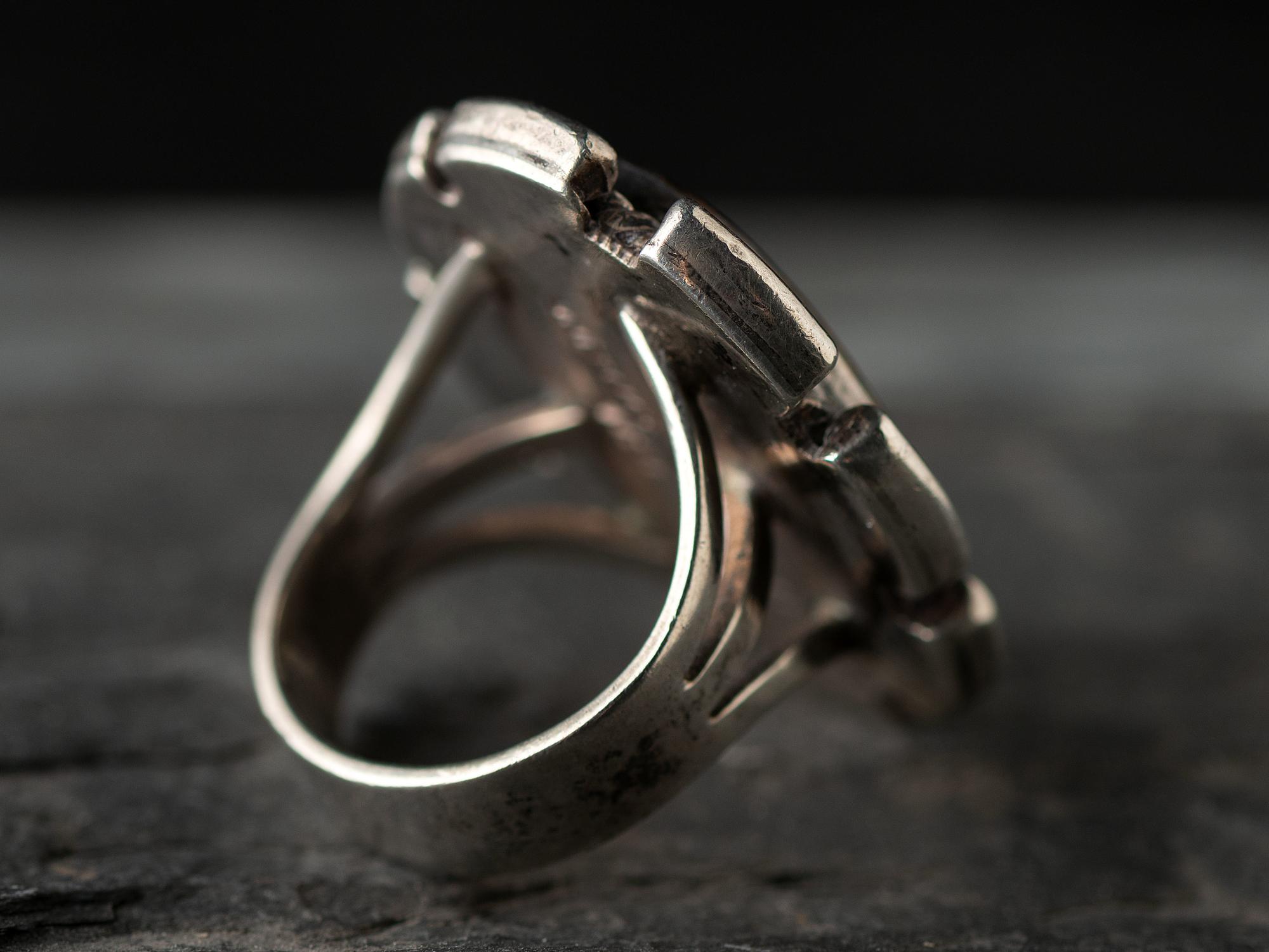Sterling Silver and Bisbee Turquoise Ring