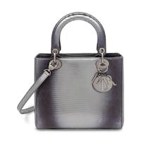 Christian Dior, Medium Lady Dior in Metallic Lizard Skin