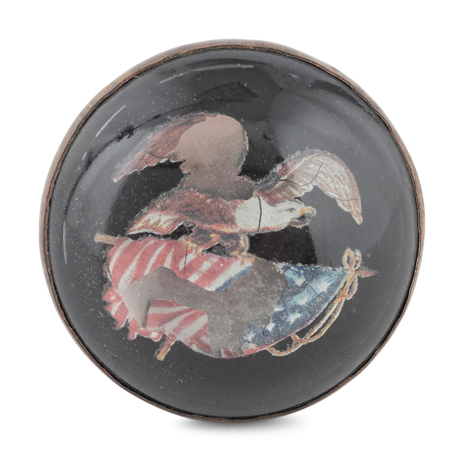 A Pair of Centennial Eagle Curtain Tie Backs