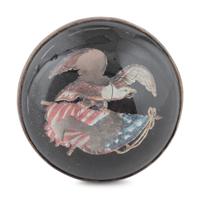 A Pair of Centennial Eagle Curtain Tie Backs